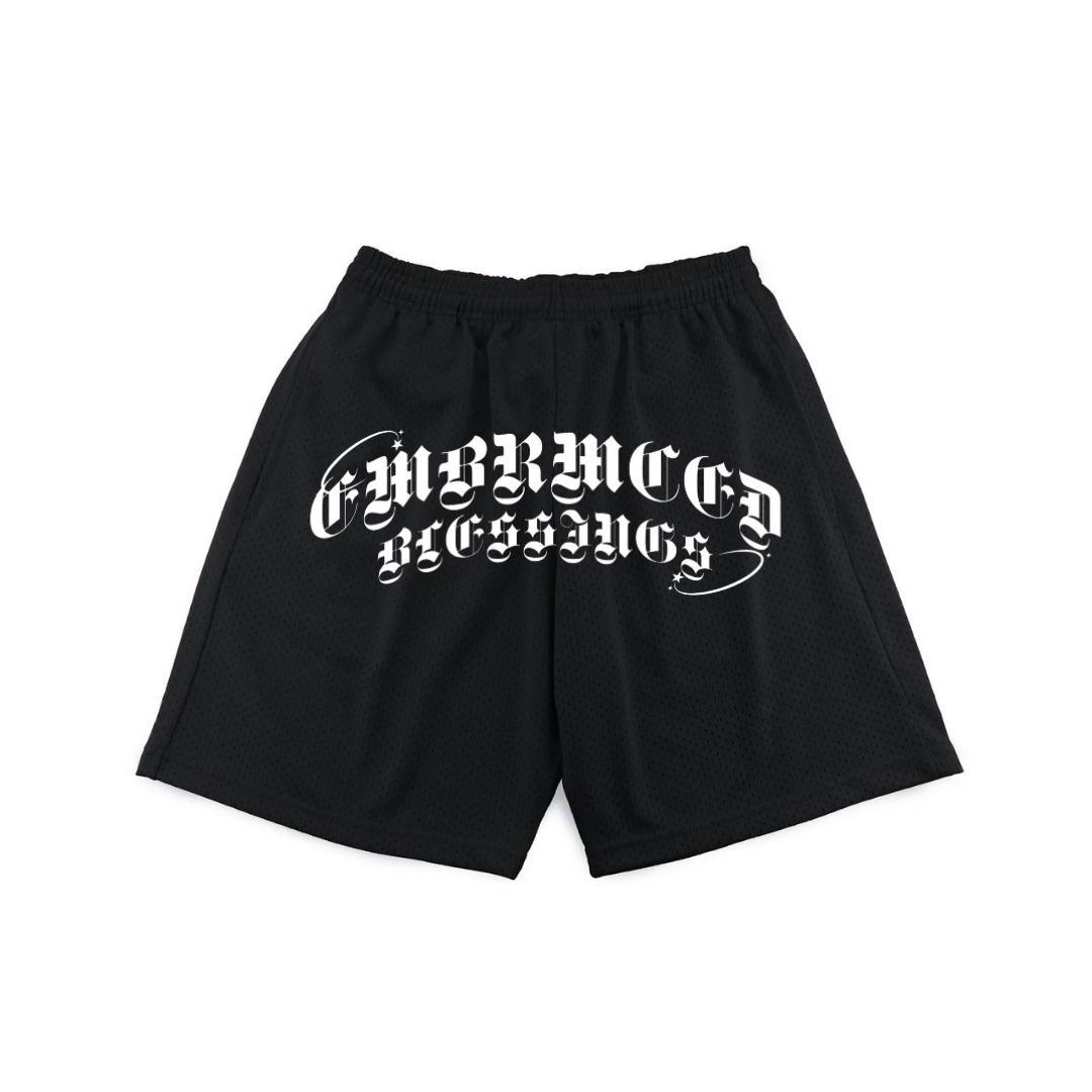 Embraced Blessings Mesh Shorts